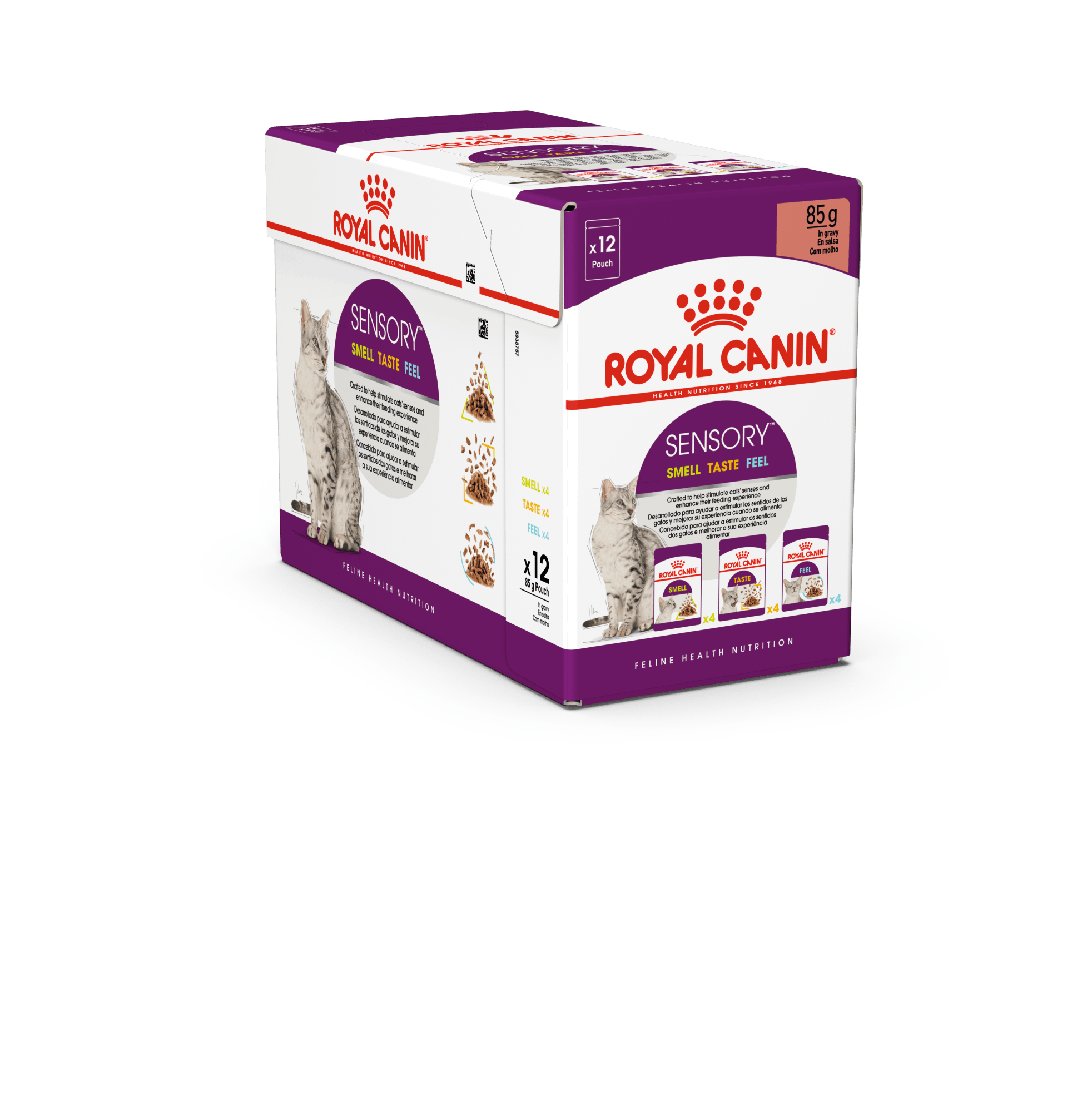 Royal Canin Sensory Mixed Box Gravy Vådfoder  12x85g
