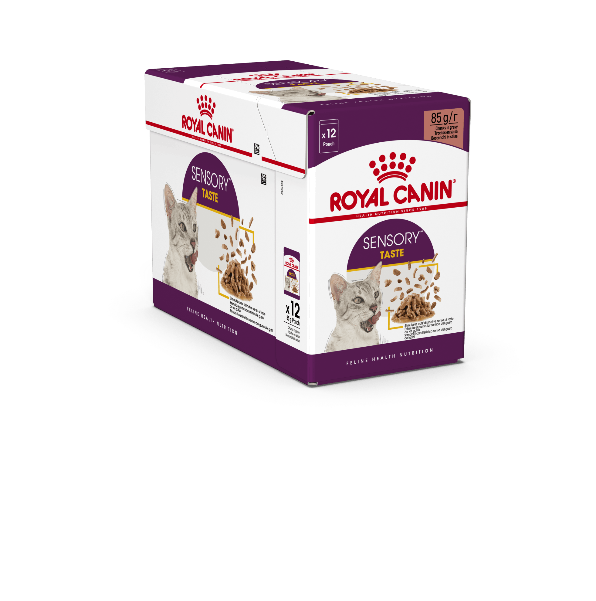 Royal Canin Sensory Taste Gravy Vådfoder  12x85g