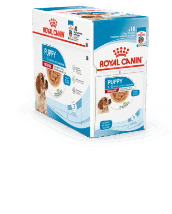 Royal Canin Vådfoder Medium Puppy 10x140g