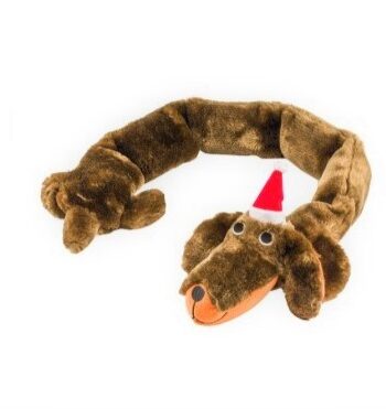 Santa Sausage Dog Julepølsehund