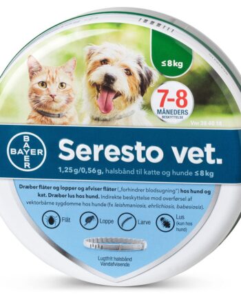 Seresto Vet  Kat   Hund   Loppehalsbånd