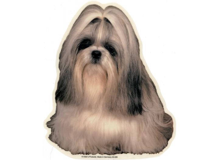 Shih Tzu Fr Vælg: Klistermærke Nøglering Mm