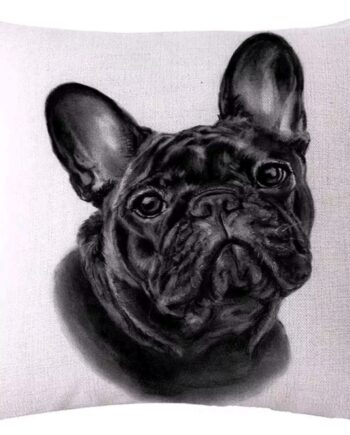 110 Sofapude Med Hundemotiv  45x45cm