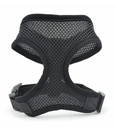 Sort Sele-vest åndbar Nylon