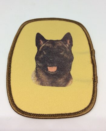 Stofmærke Med American Akita