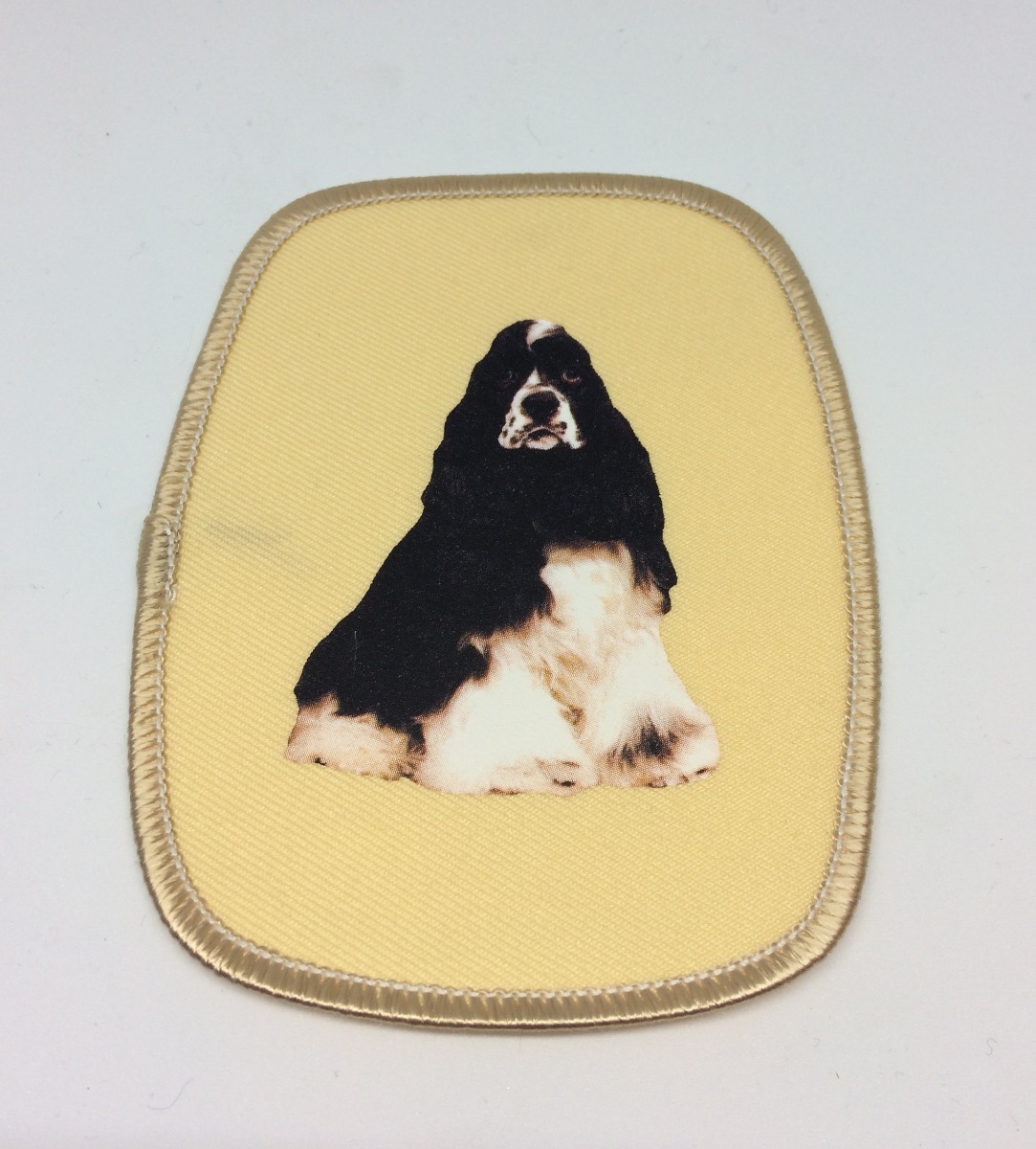 Stofmærke Med Amerikansk Cocker Spaniel Fr