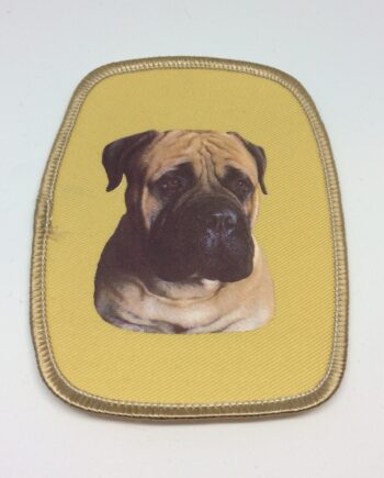 Stofmærke Med Bullmastiff