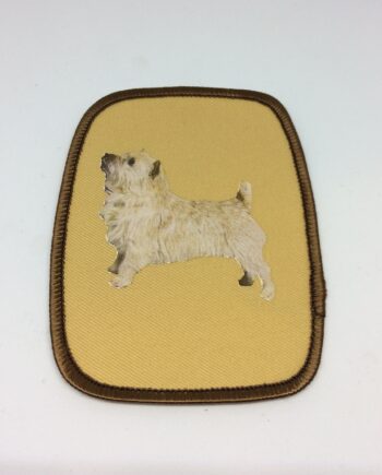Stofmærke Med Cairn Terrier