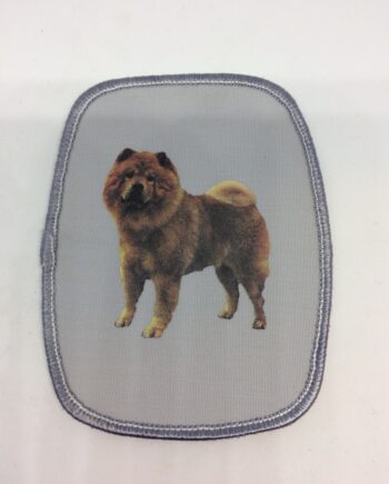 Stofmærke Med Chow Chow  St