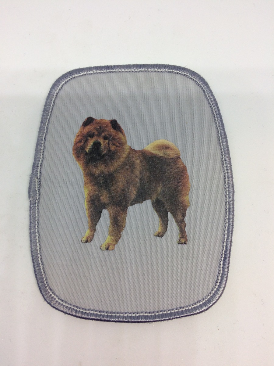 Stofmærke Med Chow Chow St