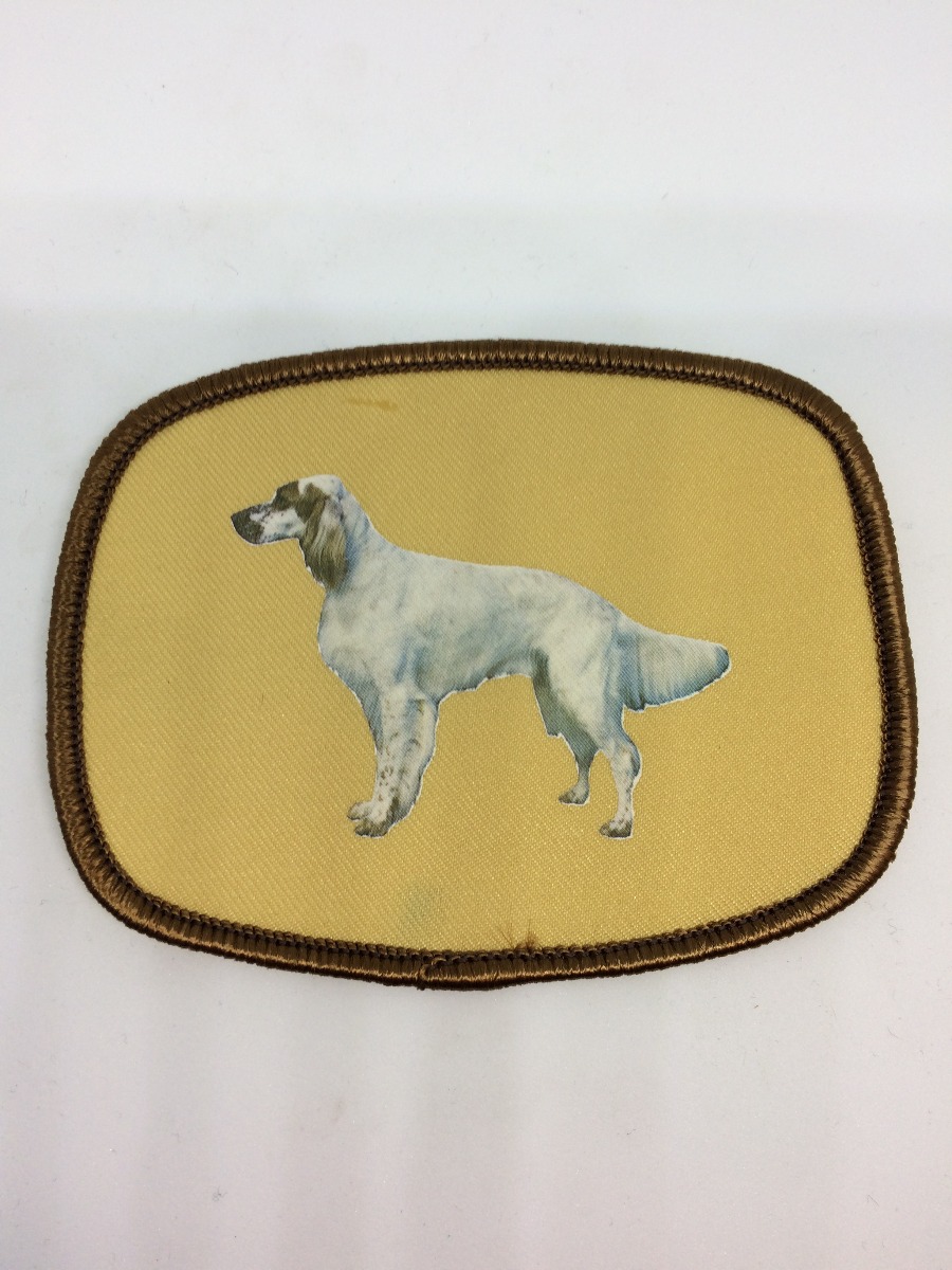 Stofmærke Med Engelsk Setter