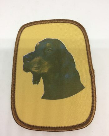 Stofmærke Med Gordon Setter