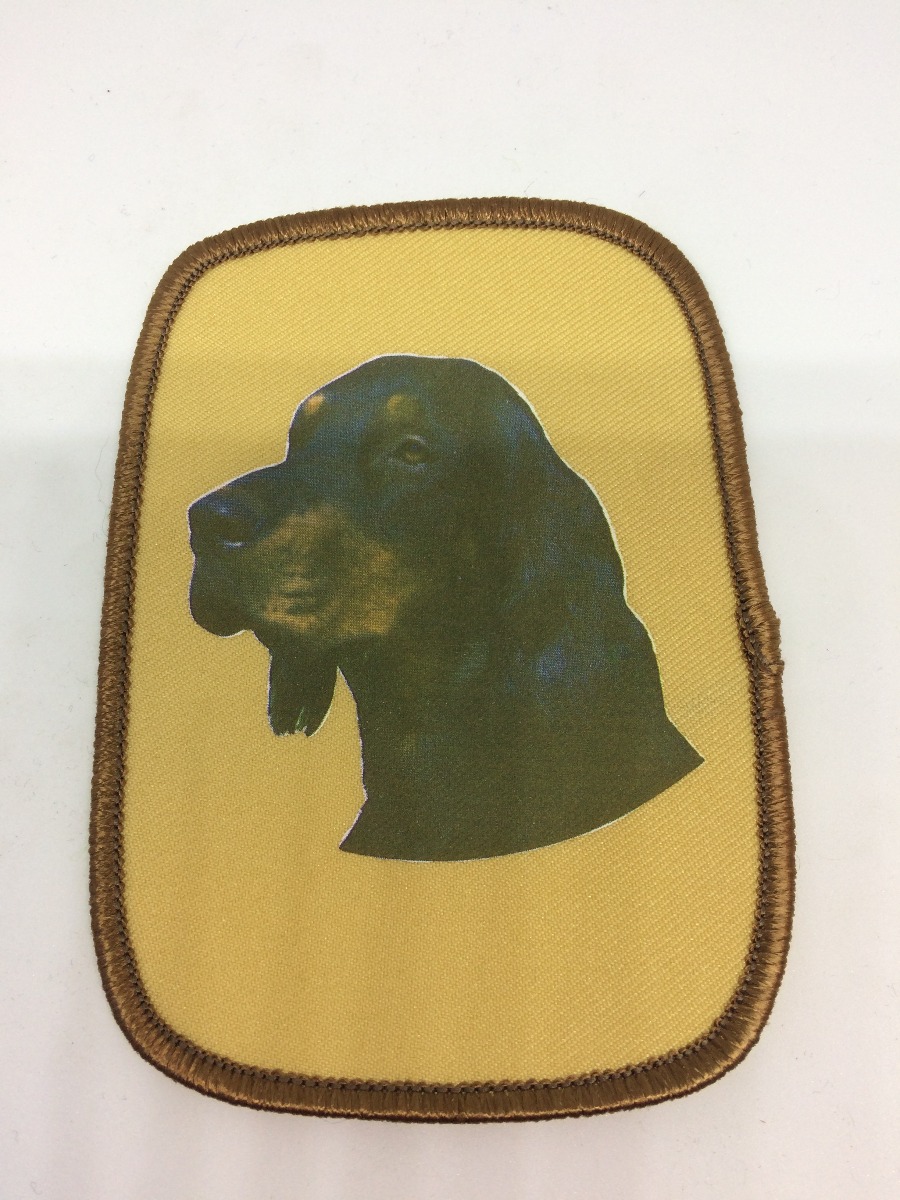Stofmærke Med Gordon Setter