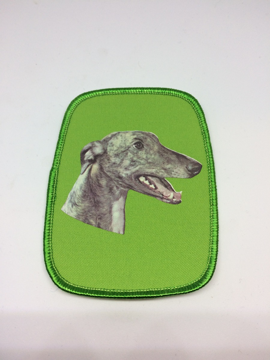 Stofmærke Med Greyhound