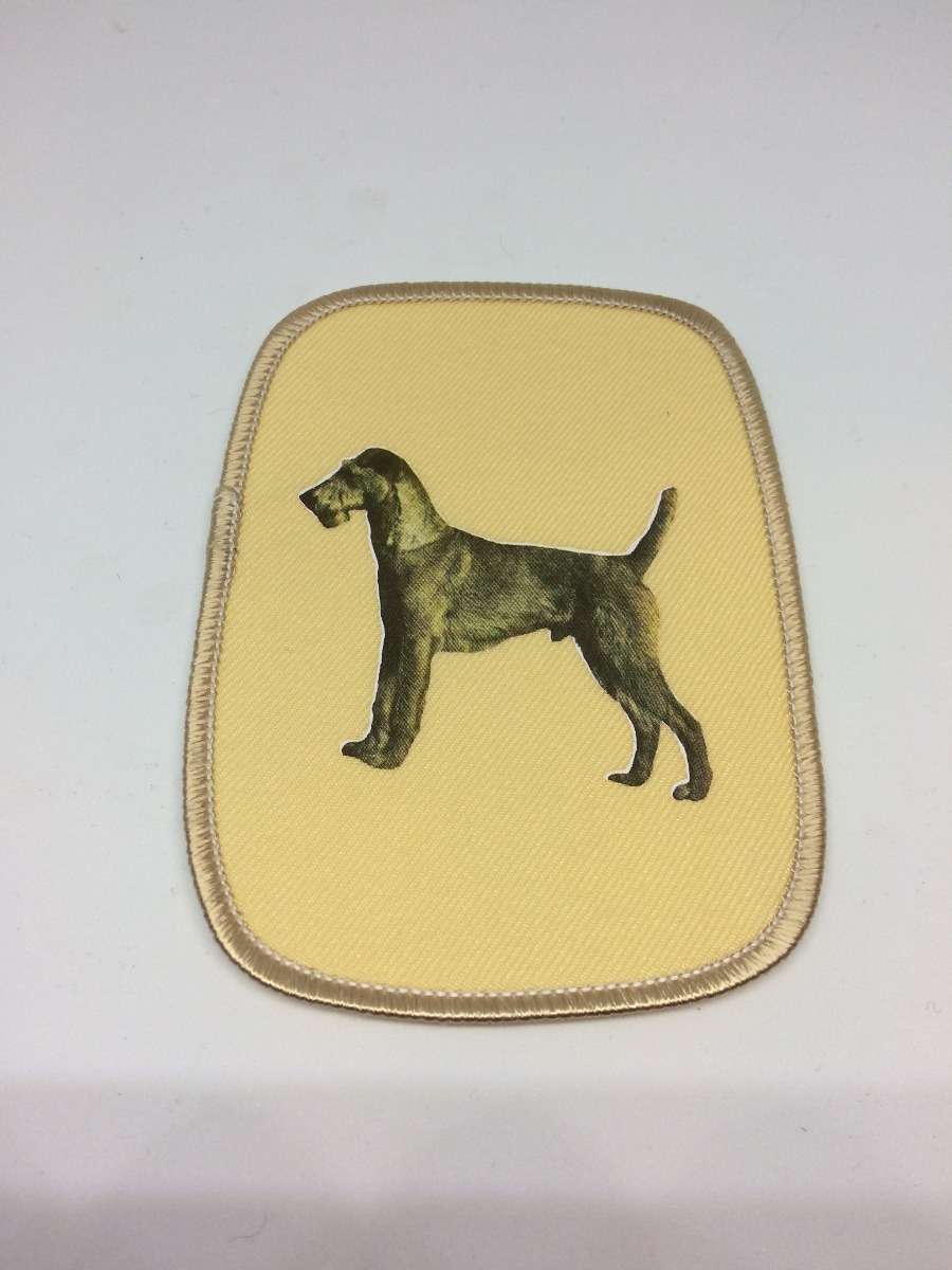 Stofmærke Med Irsk Terrier
