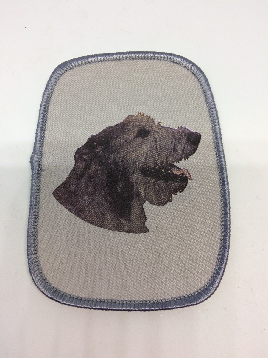 Stofmærke Med Irsk Ulvehund