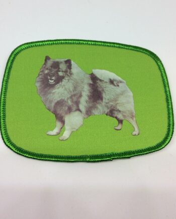 Stofmærke Med Keeshond