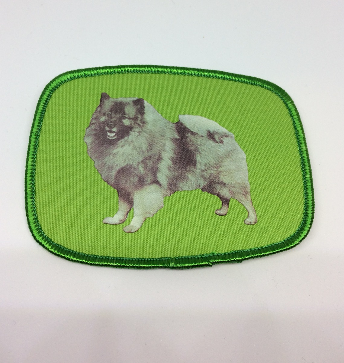 Stofmærke Med Keeshond