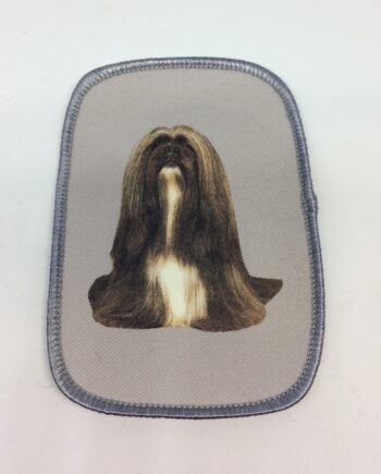 Stofmærke Med Lhasa Apso