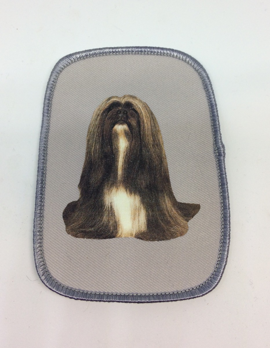 Stofmærke Med Lhasa Apso