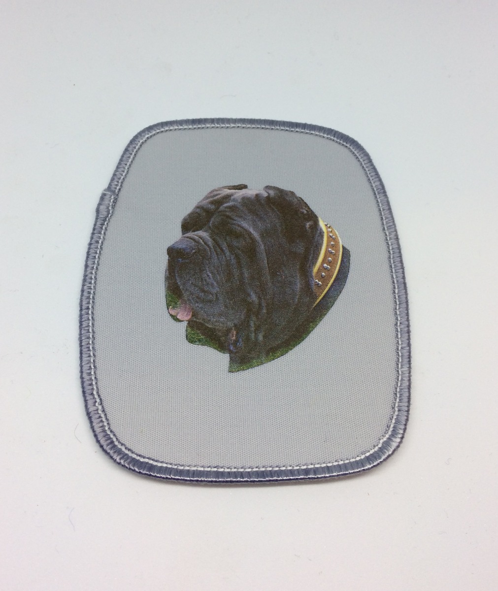 Stofmærke Med Neapolitansk Mastiff