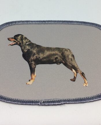 Stofmærke Med Rottweiler  St