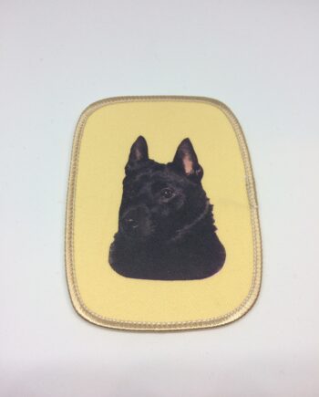 Stofmærke Med Schipperke