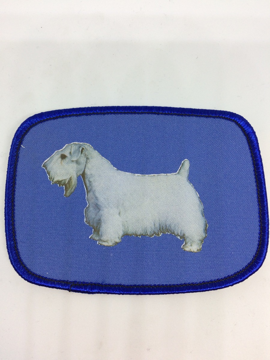 Stofmærke Med Sealyham Terrier