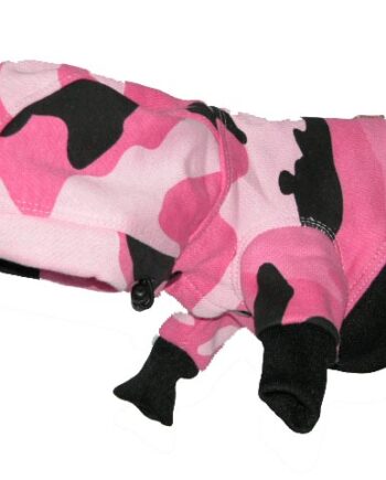 Theo Sportstrøje Med Hætte  Pink Camouflage