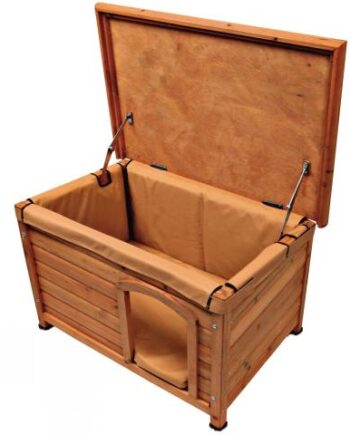 Thermofor  Til Hundehuse Natura Med Fladt Tag  Lbh 116x76x82 Cm
