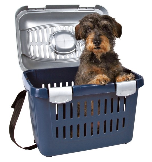 Transportbur Midi-capri Plast Med Håndtag Og Bæresele