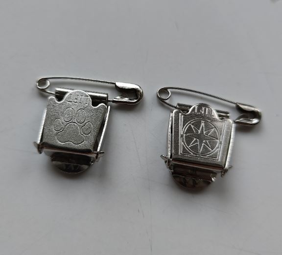 Udstillingsklips Metal Assorteret