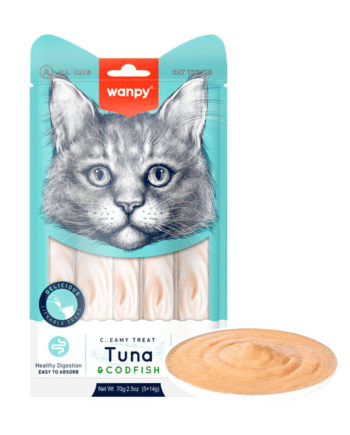 Wanpy Creamy Treat Tun Og Torsk