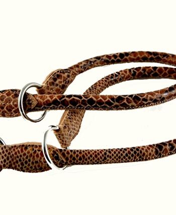 -cool  Quot Fat Snake Quot  Rundsyet Læder Med Kvæler-effekt