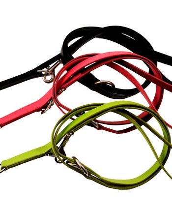 -cool Summertime  Dressurline  Læderline Med   Karabinhager