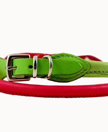 -cool Summertime  Rundsyet Læderhalsbånd