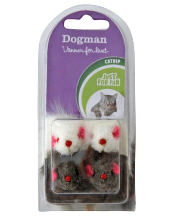 -pak Mus Med Catnip  Ass  Farver