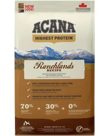 Acana Ranchlands Recipe Hundefoder    Kg