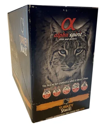 Alpha Spirit Cat Turkey Snack  16   35g Storkøb