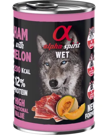 Alpha Spirit Dåsemad  Ham With Melon  400g