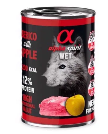 Alpha Spirit Dåsemad  Pork With Yellow Apple  400g