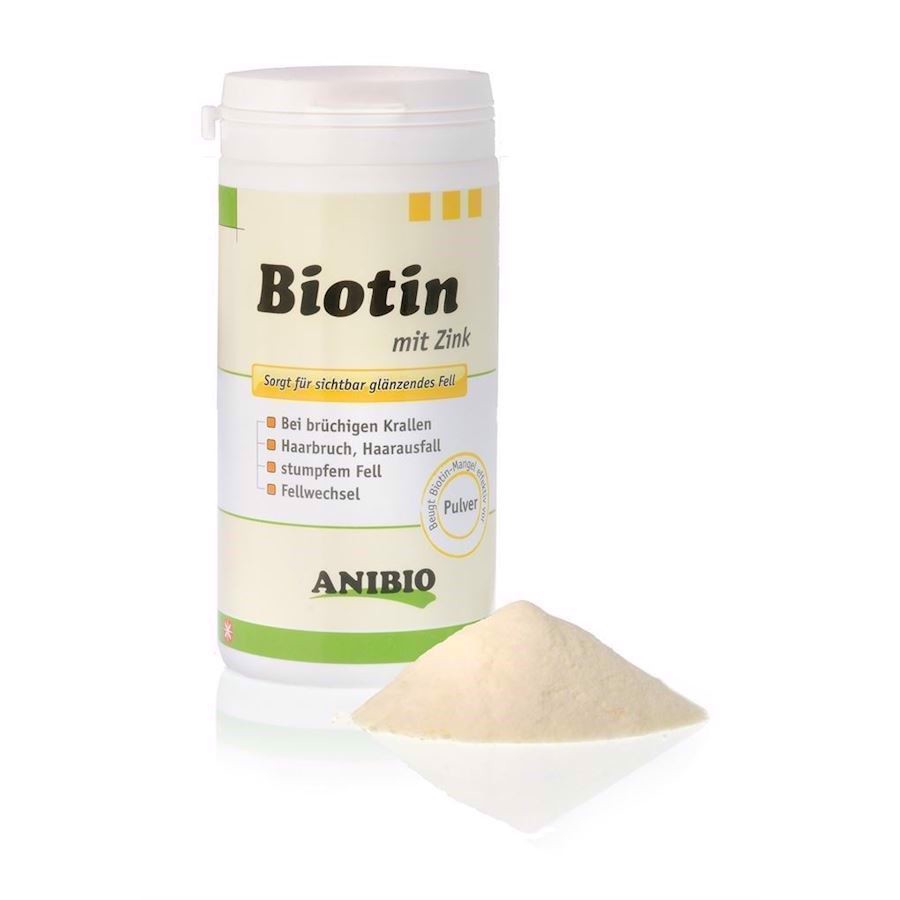 Anibio Biotin Zink Tilskud Til Hunde Mod Hårtab Kløende Hud Og Tør Kedelig Pels