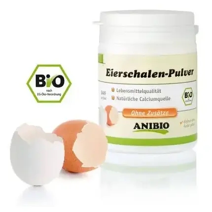 Anibio Calcium æggeskal Pulver 320g