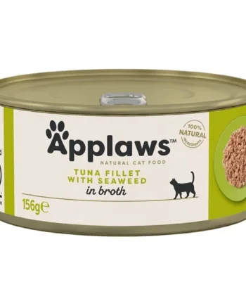 Applaws Cat Dåsemad  Tuna Fillet With Seaweed In Broth  156g