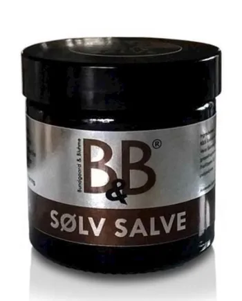 Sølvsalve  Helende Og Antibakteriel Creme  60 Ml