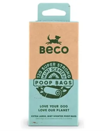 Beco Recycled Høm Høm Poser   Duft  60 Stk