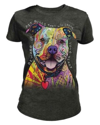 Beware Of Pit Bulls  The Mountain Ladies  -shirt  Medium