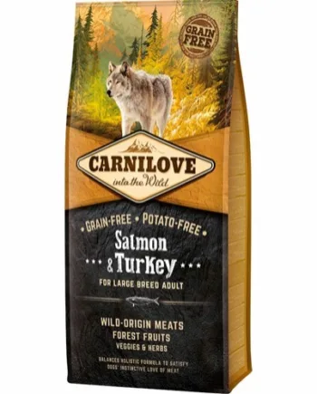 Carnilove Adult Large Breed Salmon   Turkey  12 Kg