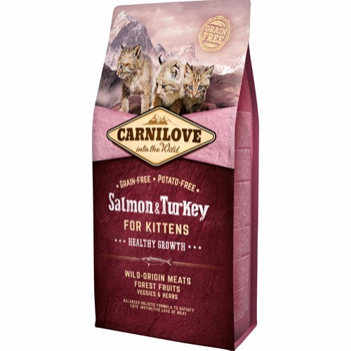 Carnilove Cat Kitten Salmon Turkey Kg