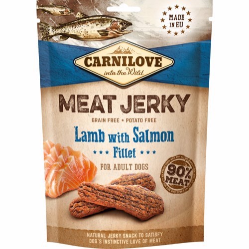 Carnilove Meat Jerky Lam Og Laks Fillet 100g